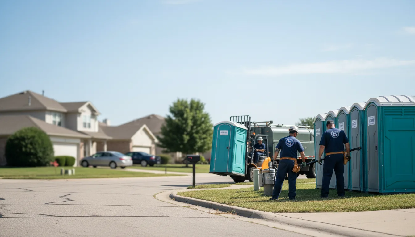 Porta Potty Rental in Davis, OK near me